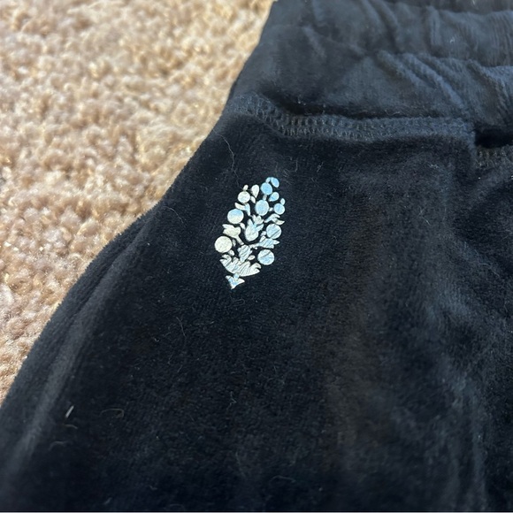 Free people movement Take The Lead Velour Pants black size small - Picture 6 of 7